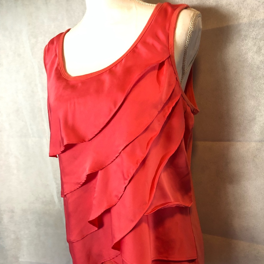Light Coral Sleeveless Top
